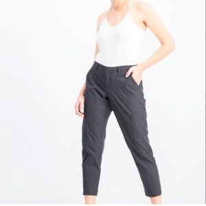 Kirkland Signature Ladies' Ankle Length Travel pants Grey 16